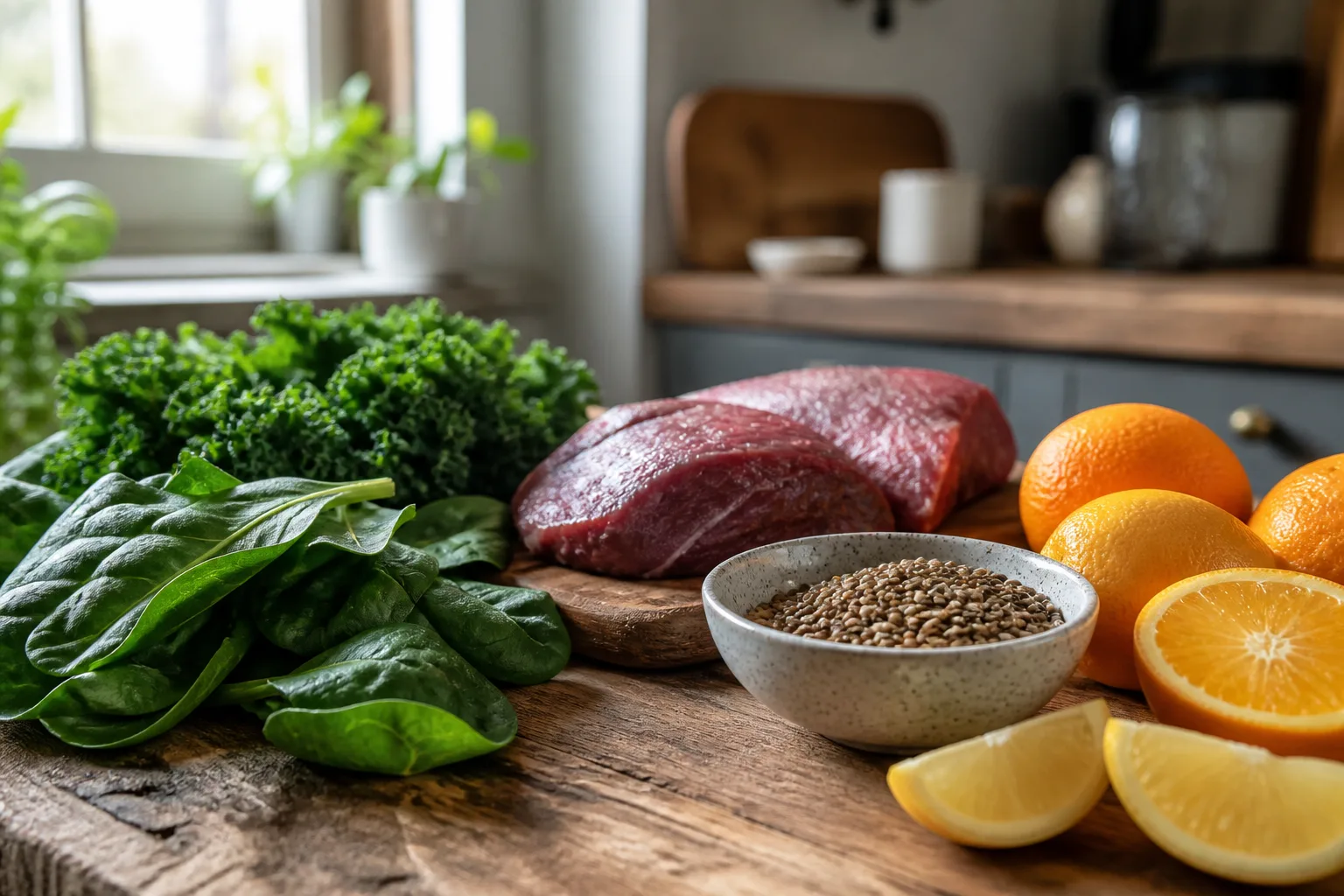 Aliments riches en fer avec conseils d'absorption optimale