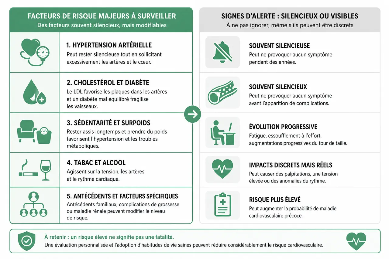 Prévenir les maladies cardiovasculaires: 7 habitudes de vie à adopter dès maintenant en 2026 , Comprendre les facteurs de risque et les signaux d’alerte