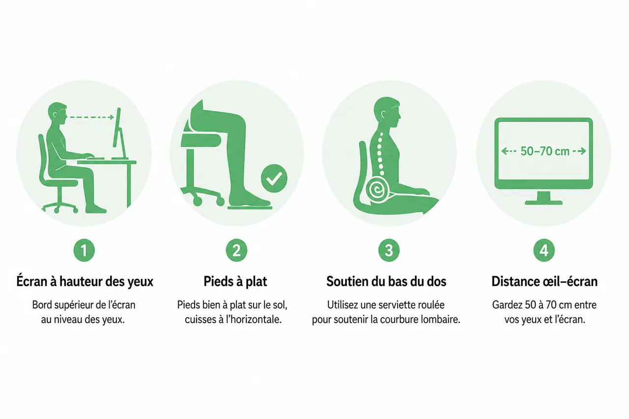 Astuces pour améliorer votre posture et protéger votre dos au quotidien en 2026 , Conseils pratiques pour améliorer sa posture au quotidien