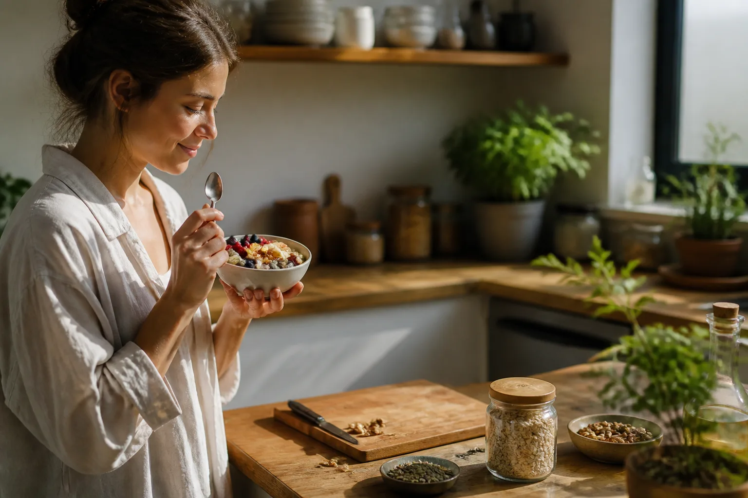 Pratique de l'alimentation intuitive et relation saine avec nourriture